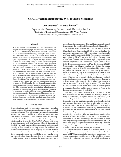 First page of the paper
